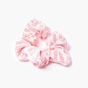 Juicy Couture Velour Pink Logo Scrunchi Y2k Princess